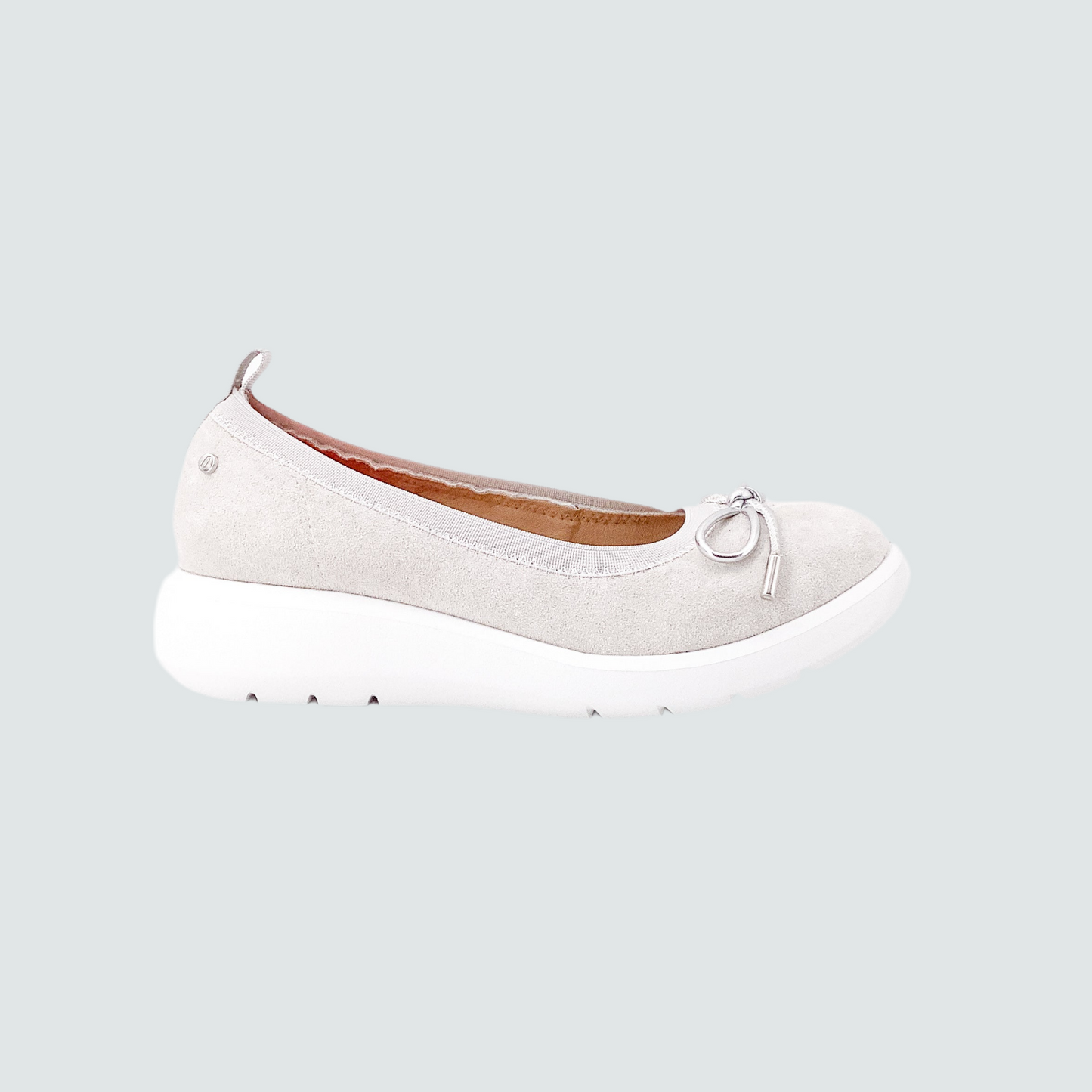 Impronte Moka Ballerina Lame Silver