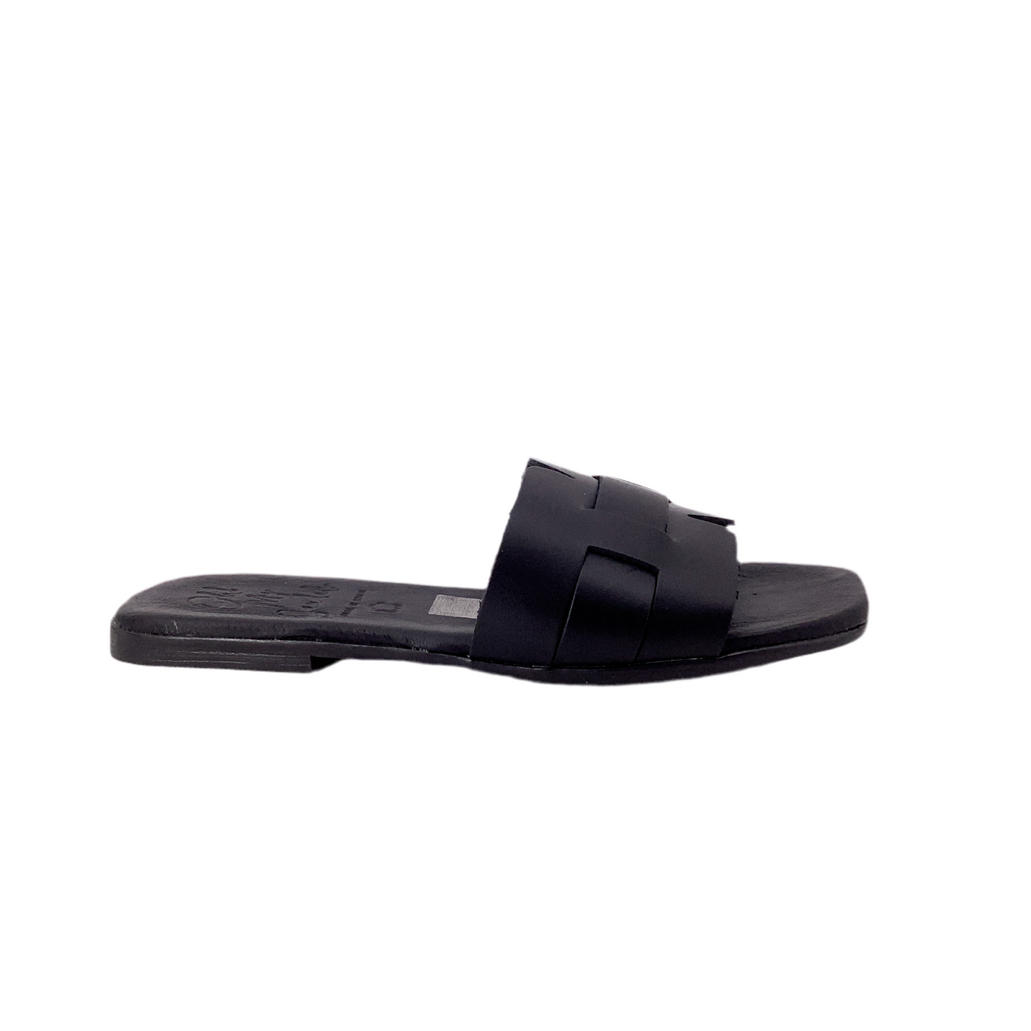 Oh! Meine Sandalen 5550 Schwarzes Rindsleder