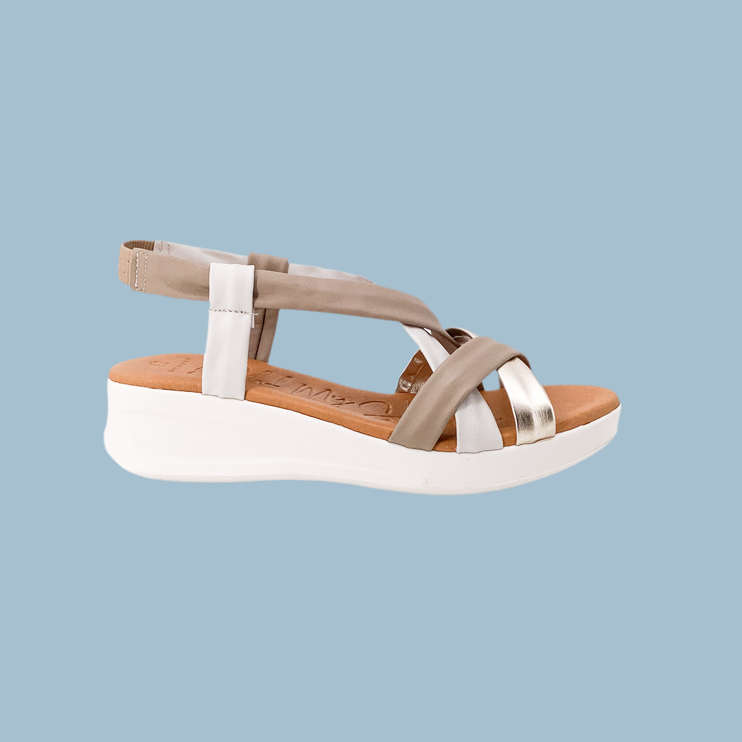 Oh! My Sandals 5655 Taupe