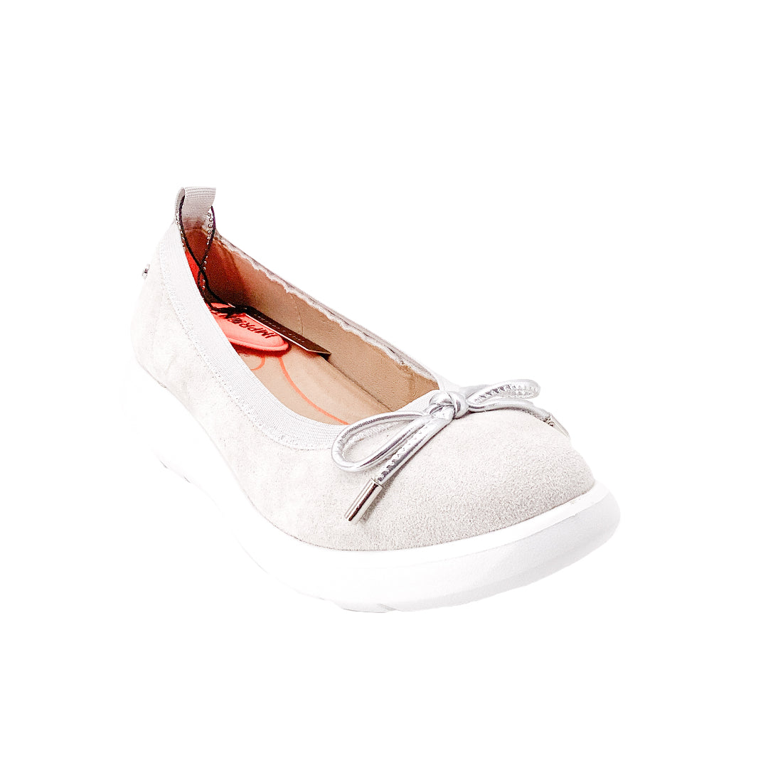 Impronte Moka Ballerina Lame Silver