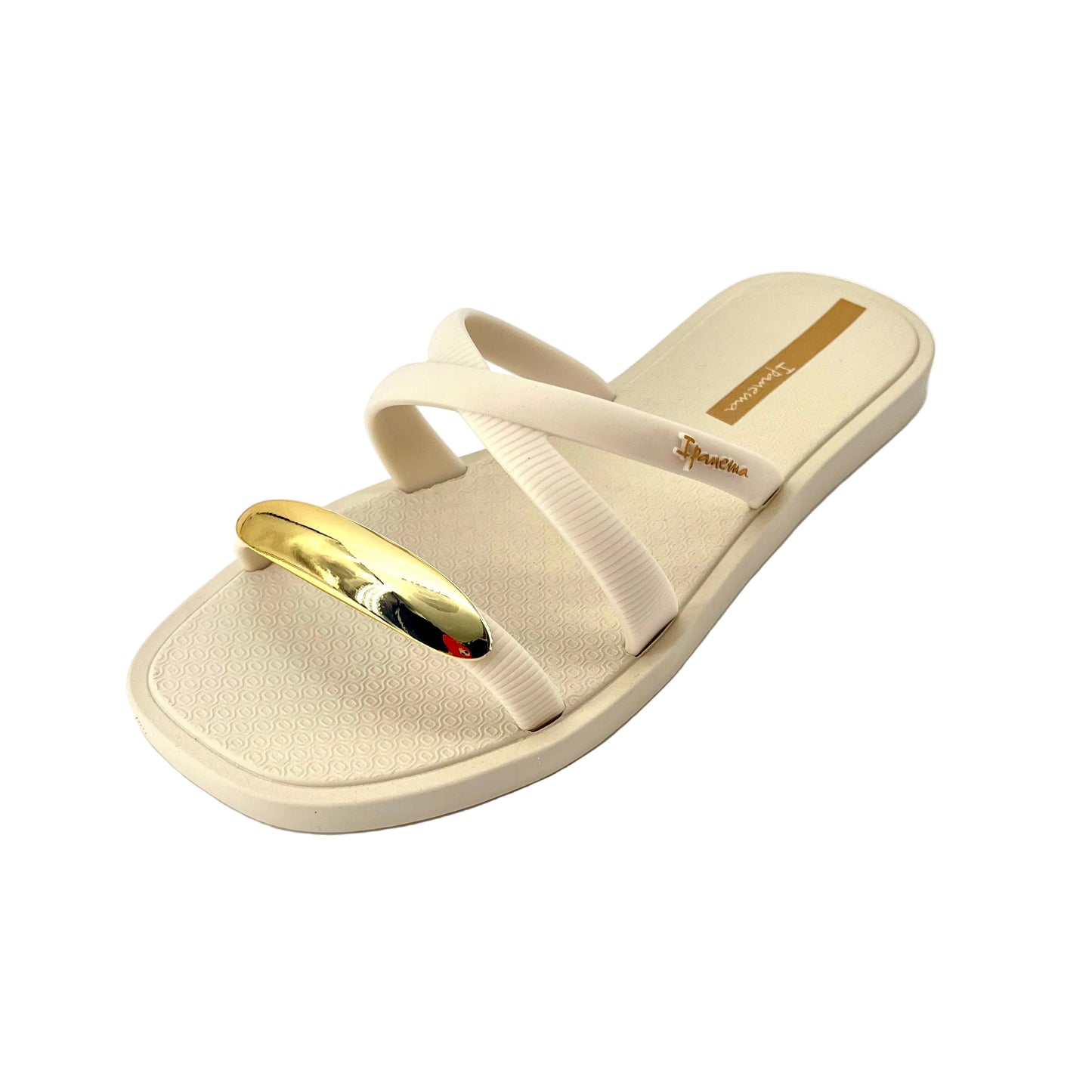 Ipanema Metal Chic Slide Beige Gold