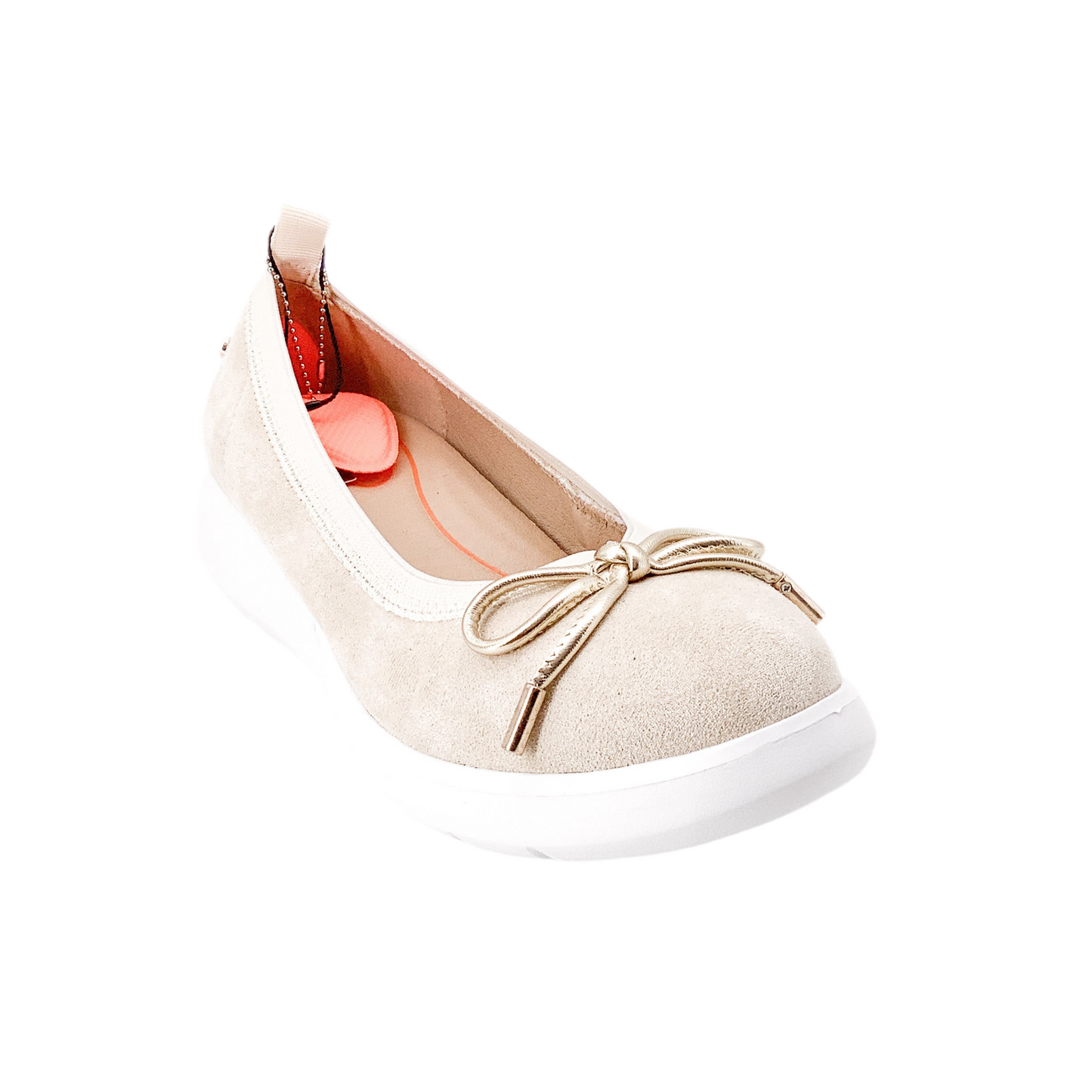 Impronte Moka Ballerina Lame Platinum