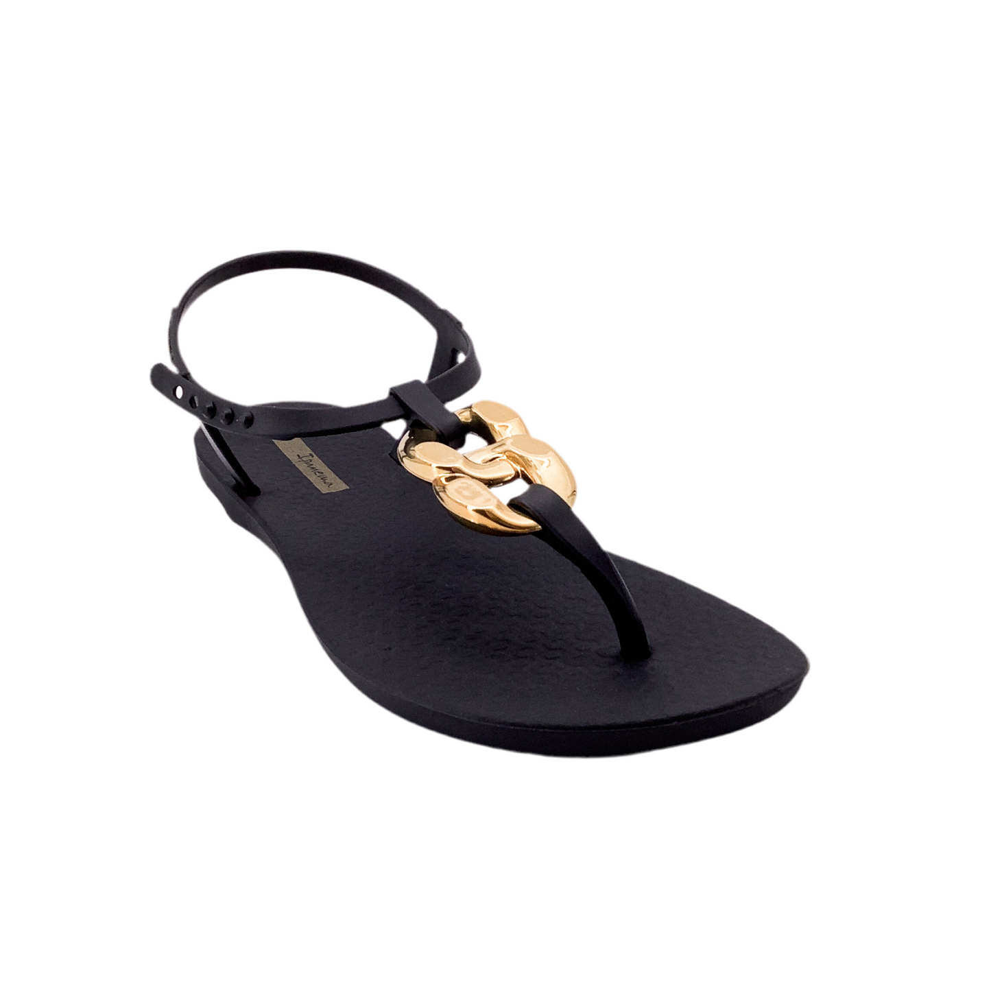 Ipanema Class Connect II Fem Schwarz Schwarz Gold