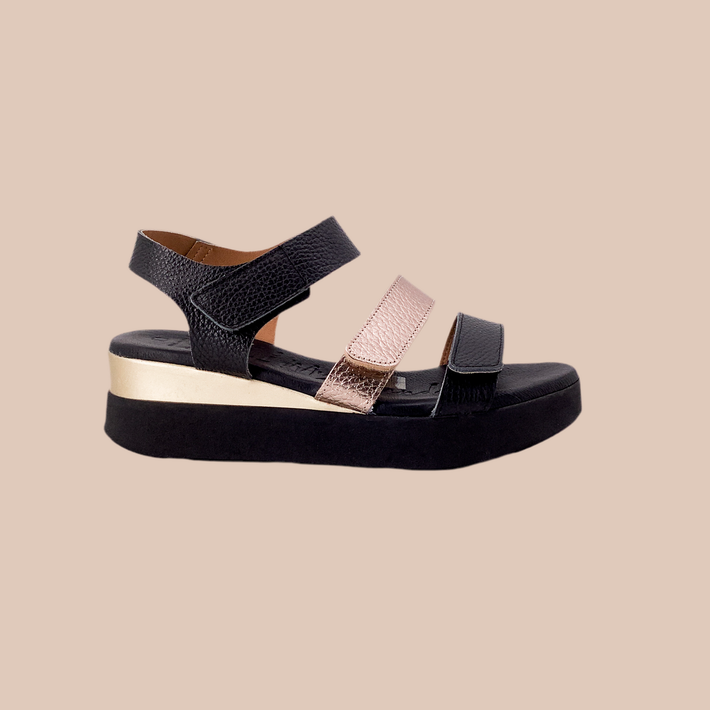 Oh! Meine Sandalen 5674 Doya Schwarz