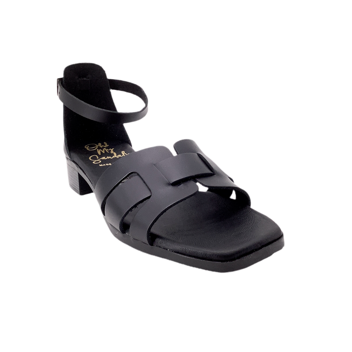 Oh! My Sandals 5601 Negro Vaqueta Liscio