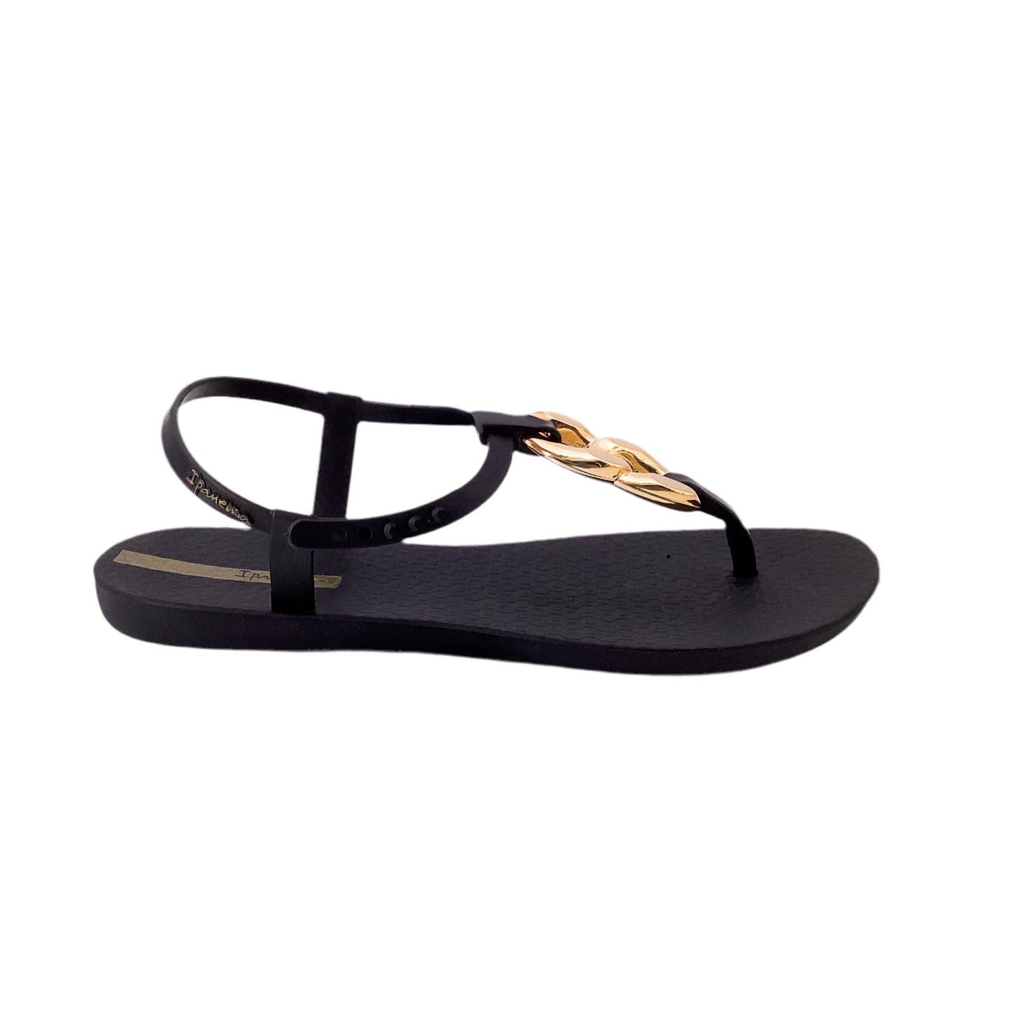 Ipanema Class Connect II Fem Schwarz Schwarz Gold