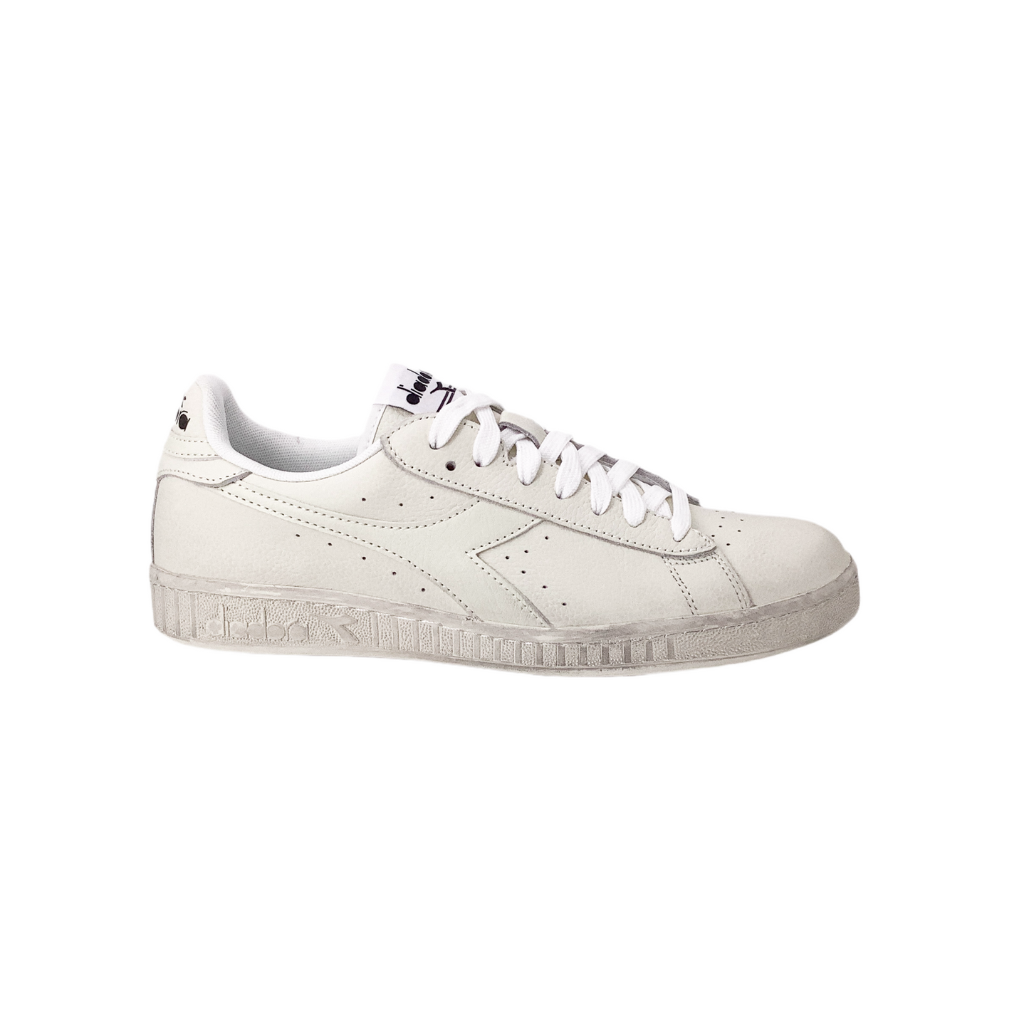 Diadora Game L Low Waxed Bianco Bianco