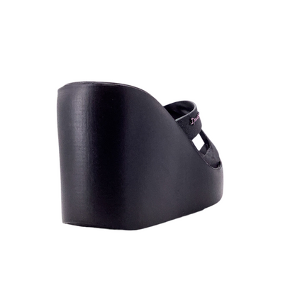 Ipanema High Fashion Ii Slide Black Glitter Black Lilac