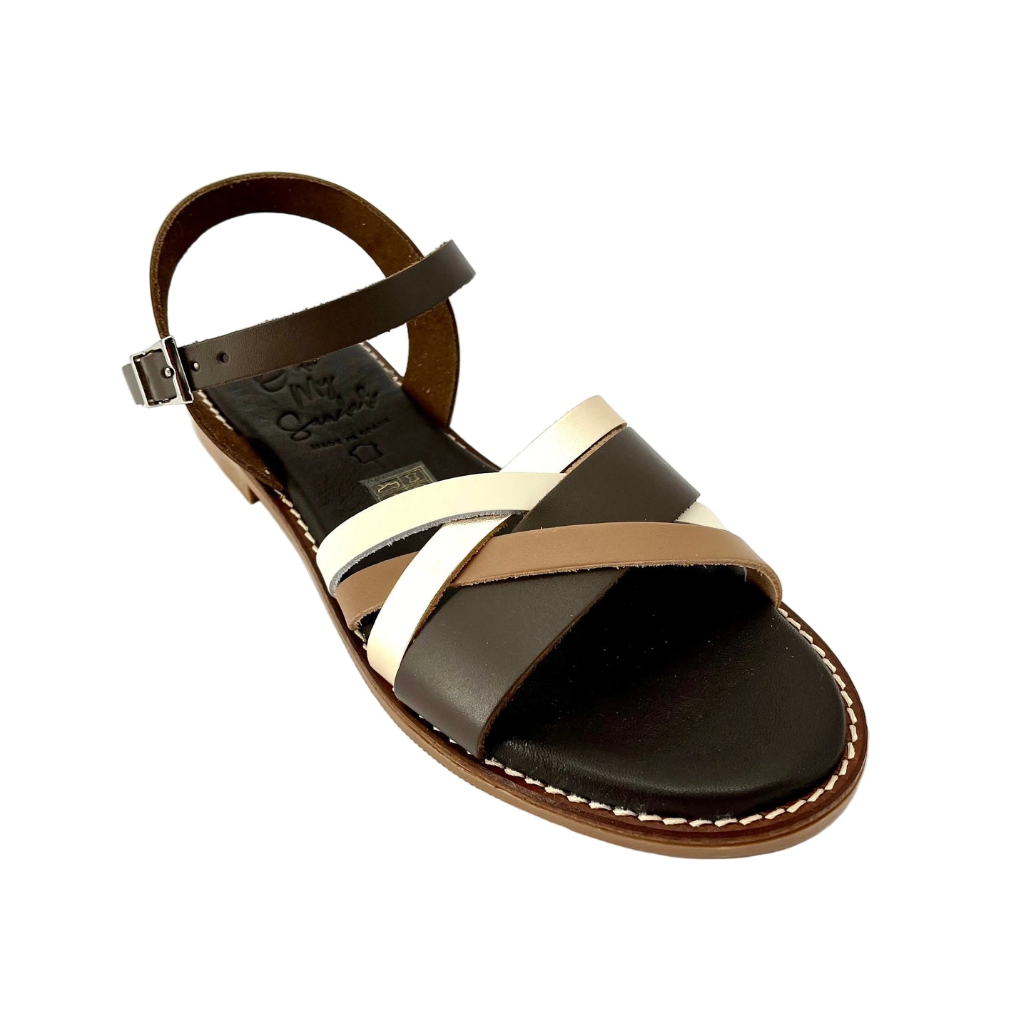 Oh! My Sandals 5834 Marron