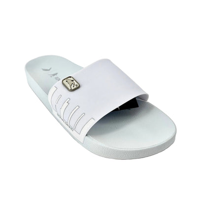 Rider R10 Slide Ad White White Silver