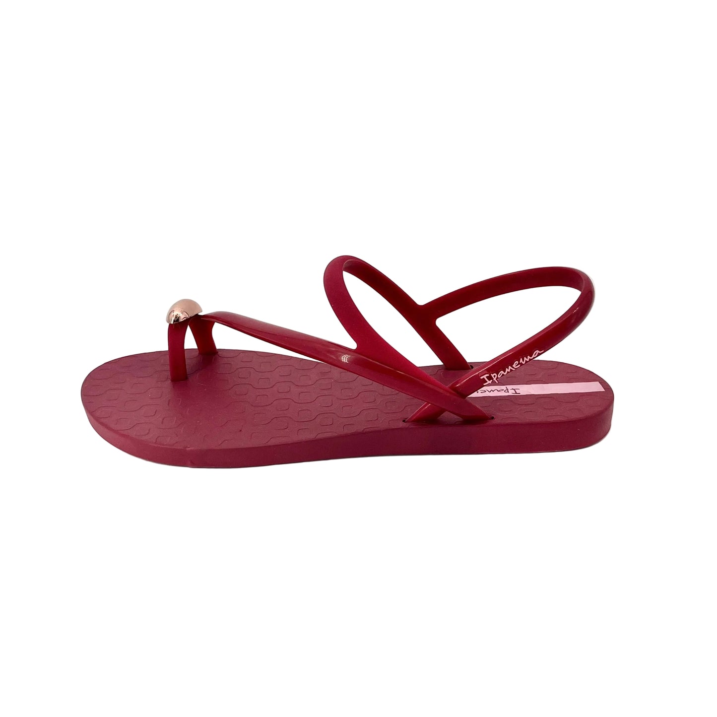 Ipanema Glam Ring Sandal Burgundy Rose