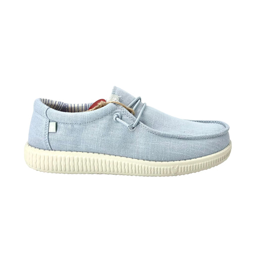 Pitas Linen W Azul Claro