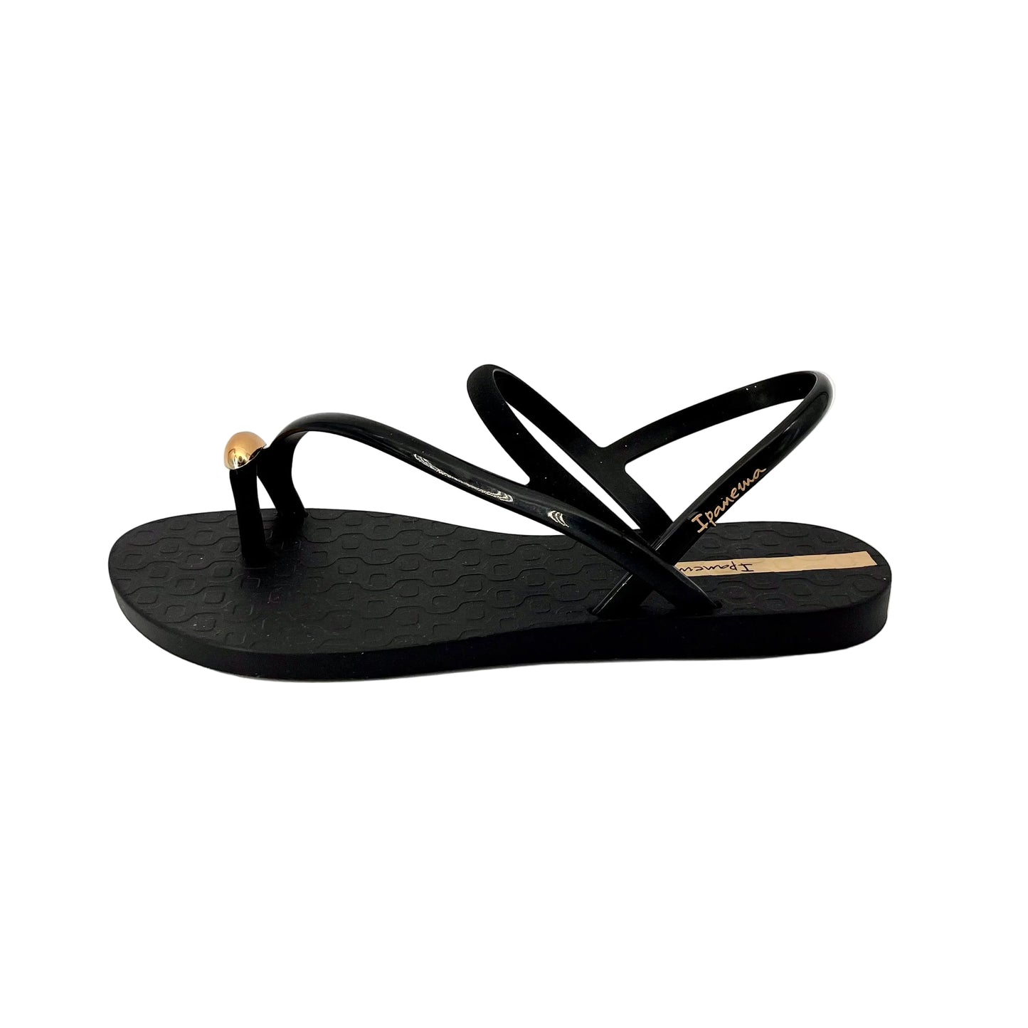 Ipanema Glam Ring Sandal Black Beige