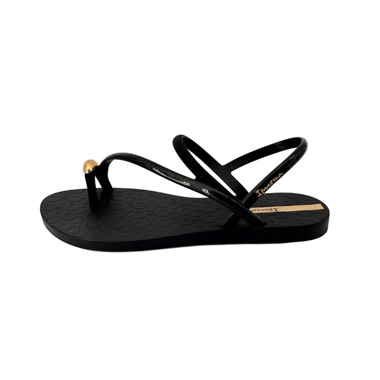 Ipanema Glam Ring Sandal Black Beige