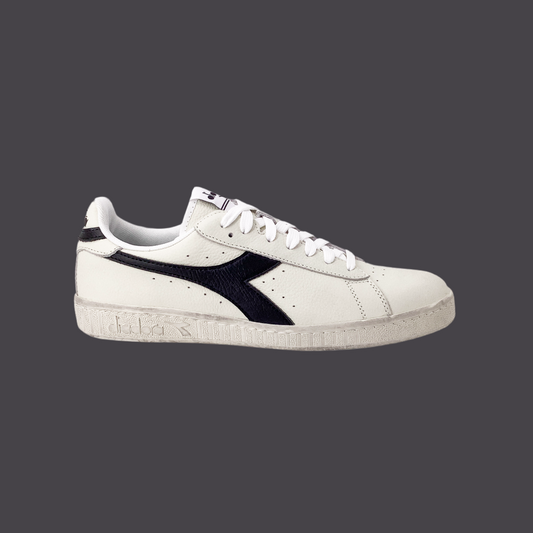 Diadora Game L Low Waxed Bianco Nero