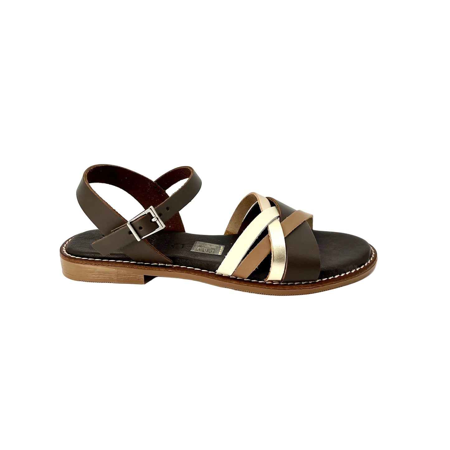 Oh! My Sandals 5834 Marron