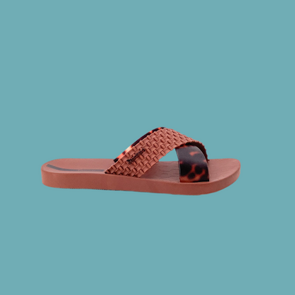 Ipanema Sense Slide Fem Brown Turtle