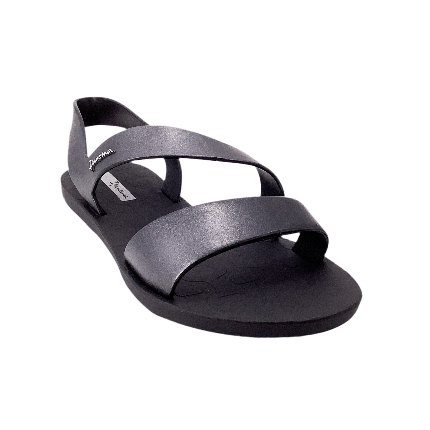 Ipanema Vibe Sandale Fem Schwarz Farbverlauf Silber