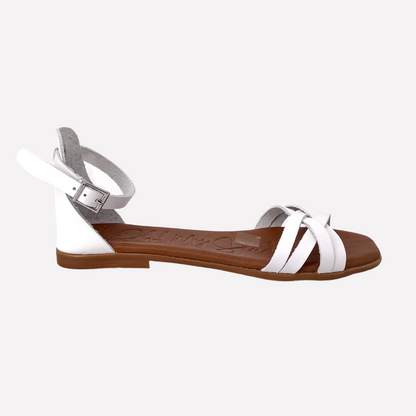 Oh My Sandals! 5153 Blanco