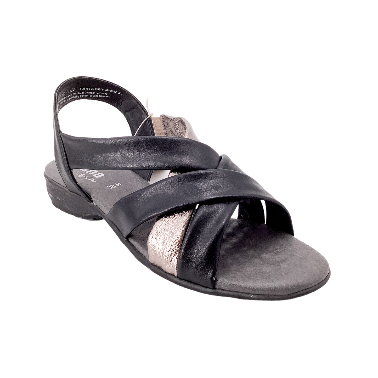 Jana Softline 28166 Black Pewter