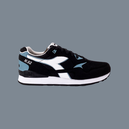 Diadora N.92 Nero Azzurro Cameo