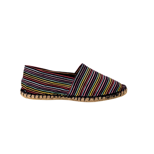 La Spadrillas 27 Rainbow Black