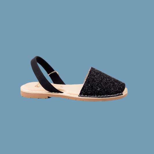 Ria Menorca 27500 Glitzer Schwarz