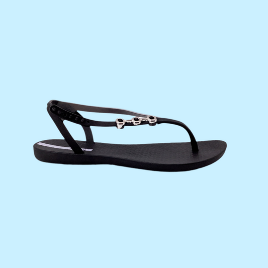 Ipanema Sandal Rio Fem Black Silver
