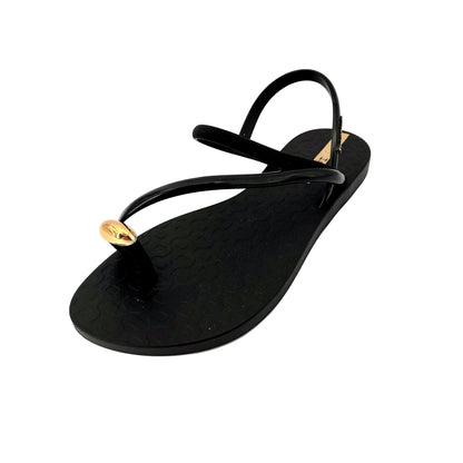 Ipanema Glam Ring Sandal Black Beige