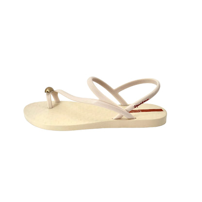 Ipanema Glam Ring Sandal Beige Gold