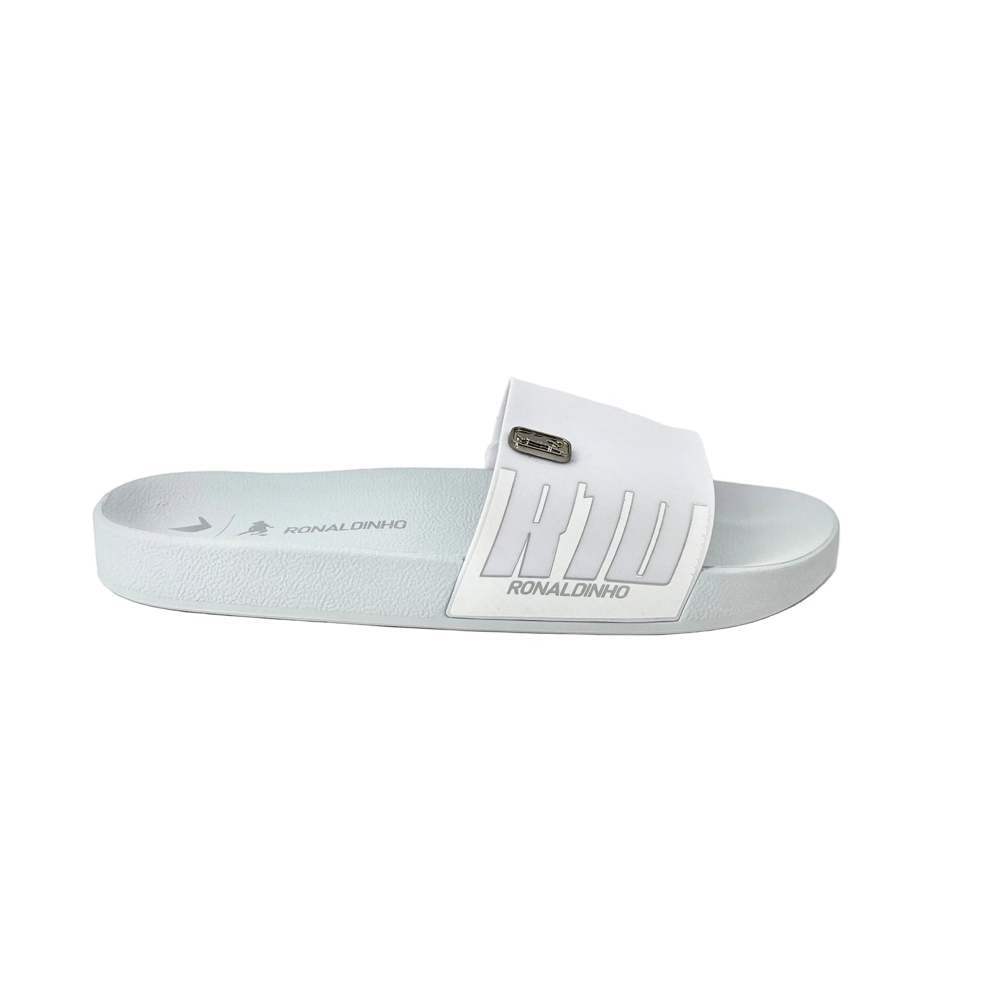 Rider R10 Slide Ad White White Silver