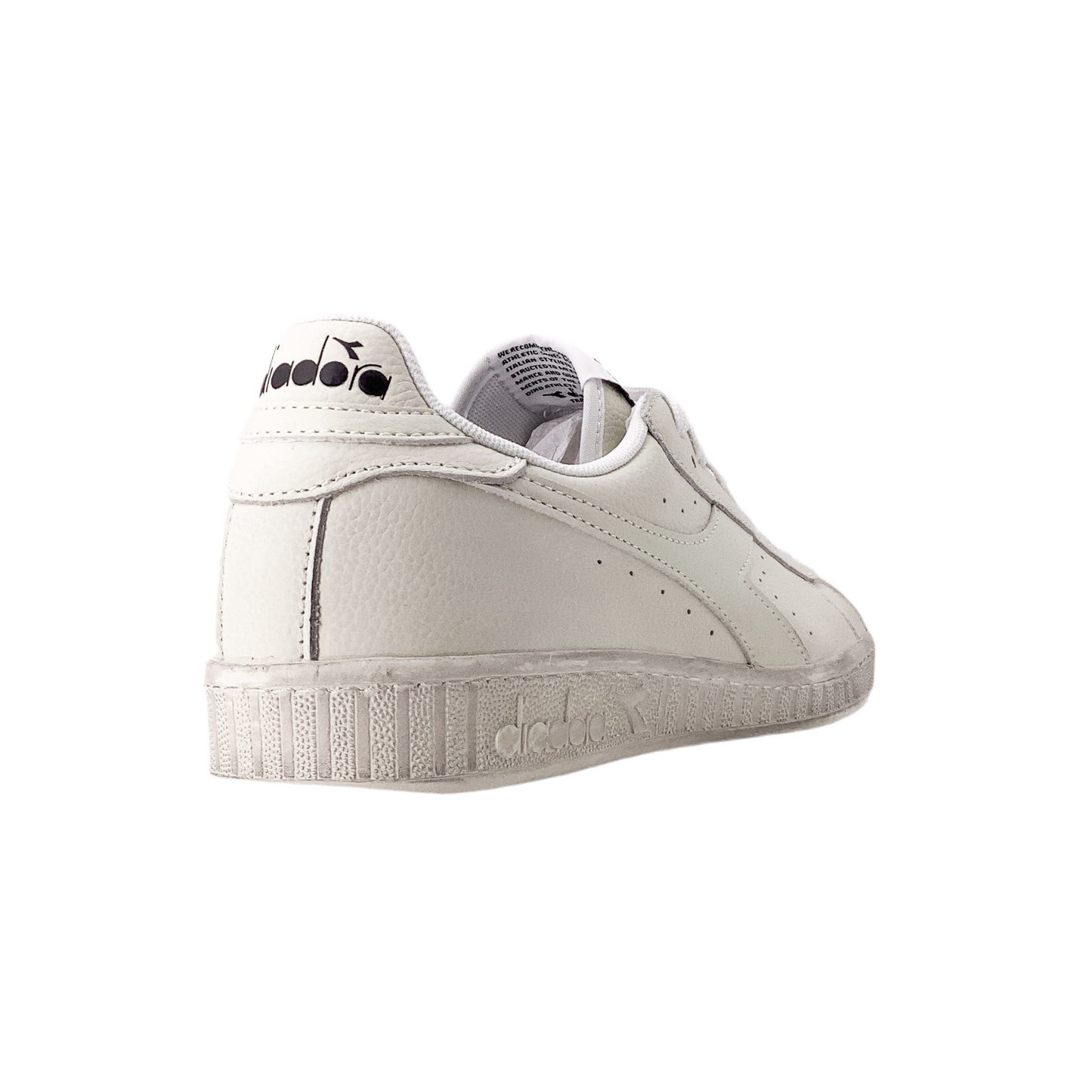 Diadora Game L Low Waxed Bianco Bianco