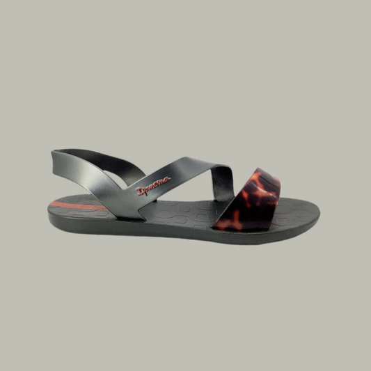 Ipanema Vibe Sandal Fem Green Turtle Brown