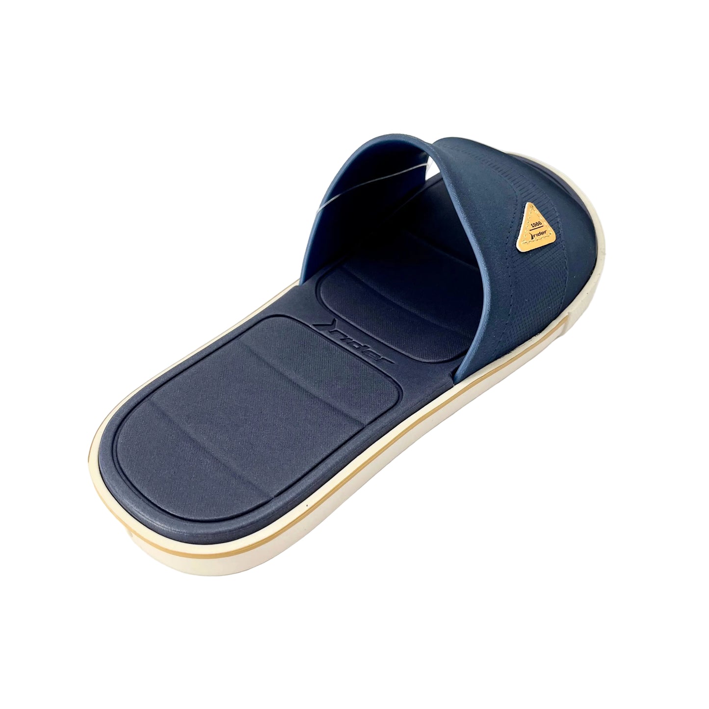 Rider Spin Slide Ad Beige Blue Yellow