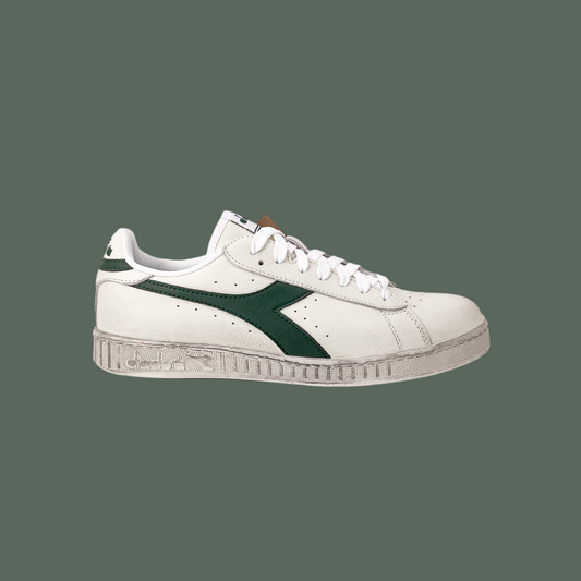 Diadora Game L Low Waxed Bianco Fogliame