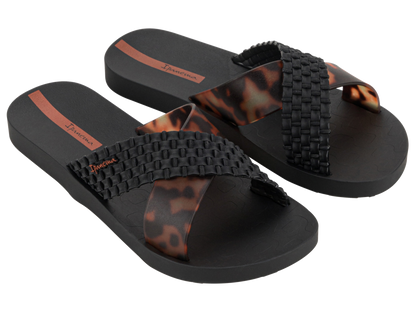 Ipanema Sense Slide Fem Black Tortoiseshell