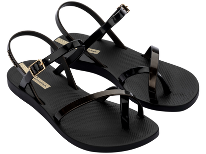 Ipanema Fashion Sand Viii Fem Black Gold Black