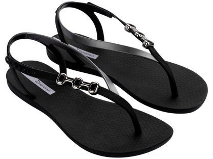 Ipanema Sandal Rio Fem Black Silver
