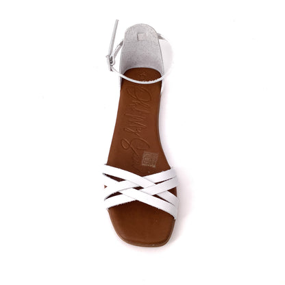 Oh My Sandals! 5153 Blanco