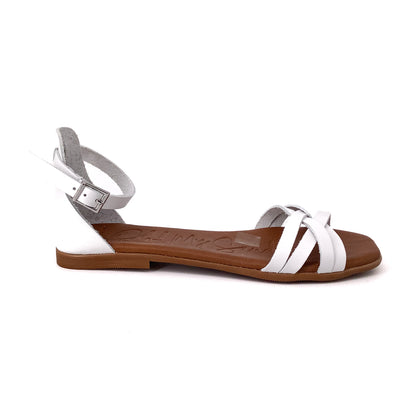 Oh My Sandals! 5153 Blanco