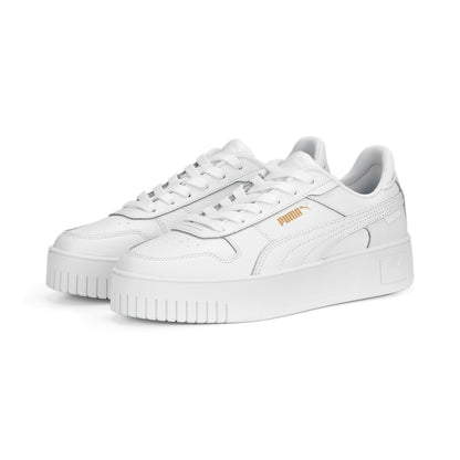Puma Carina Street White White Gold