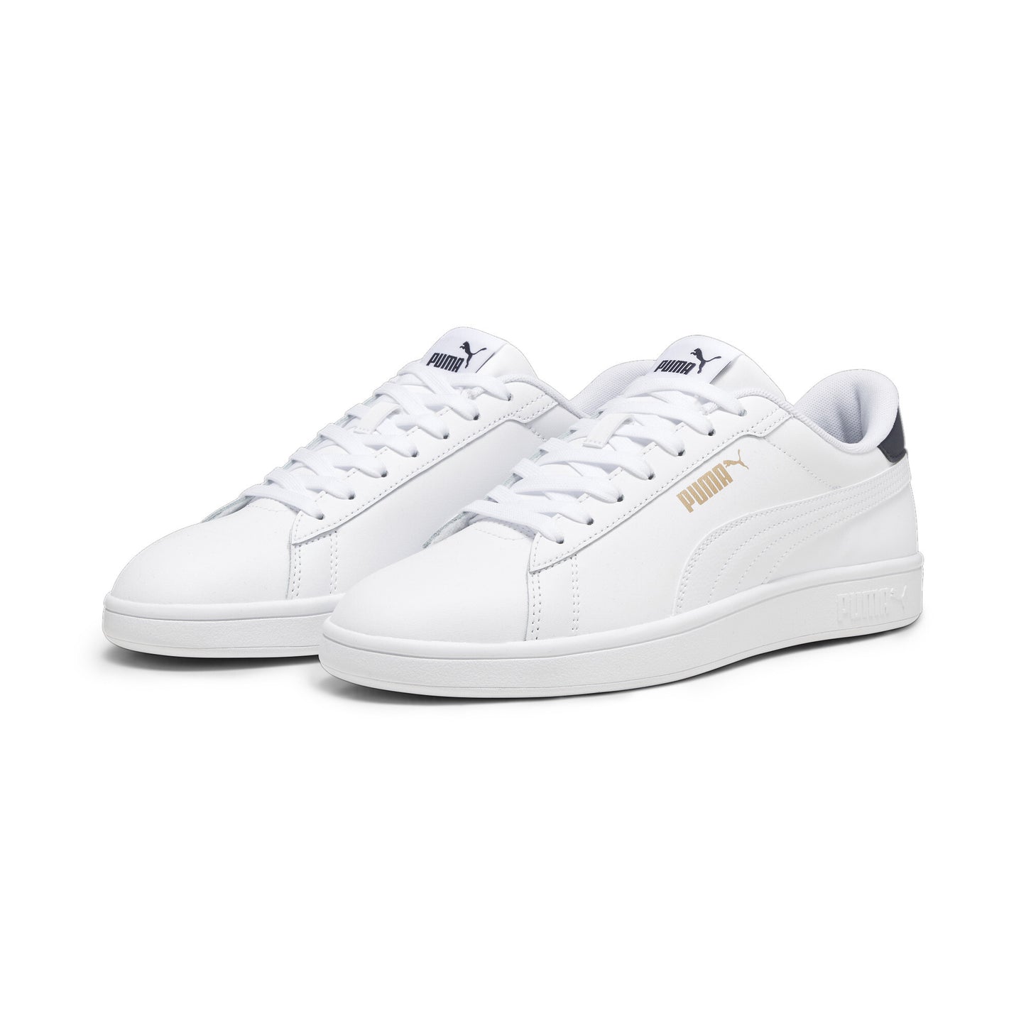 Puma Smash 3.0 L White Navy Gold