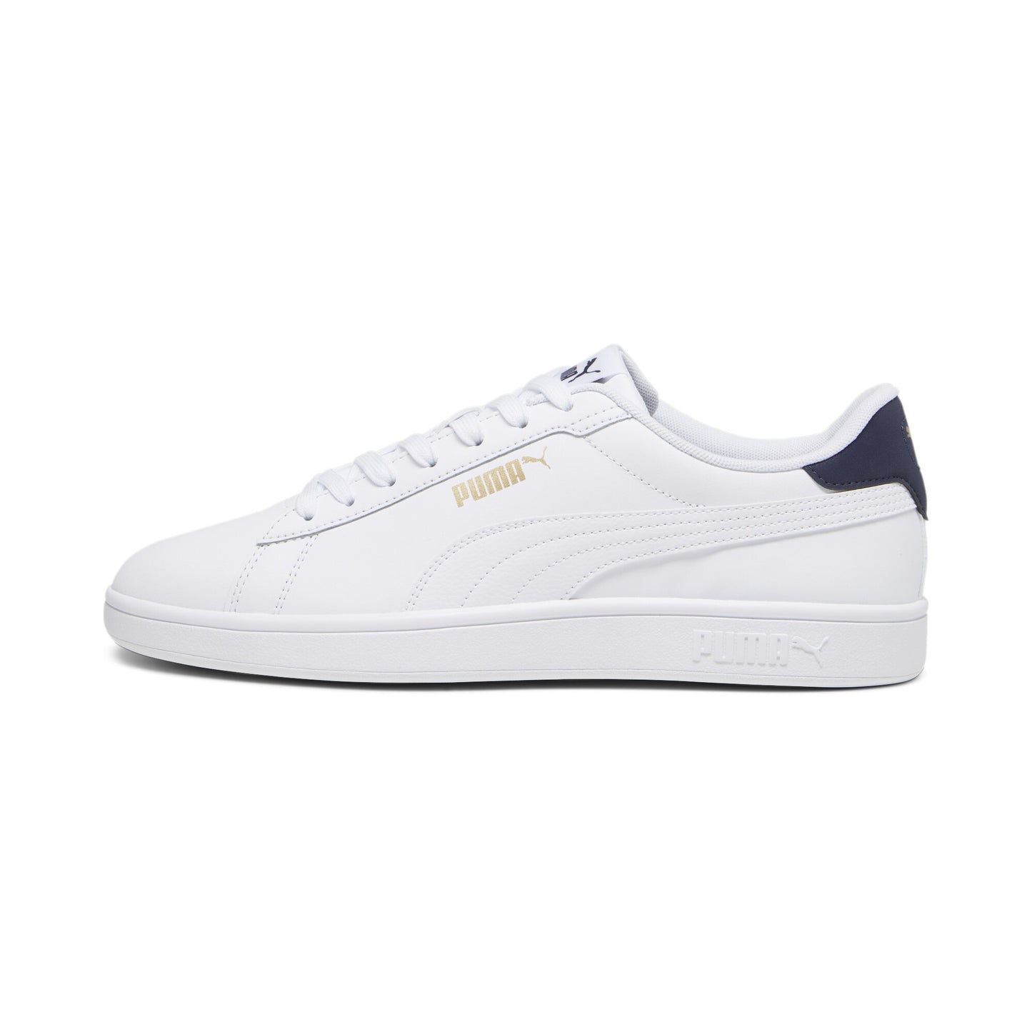 Puma Smash 3.0 L White Navy Gold