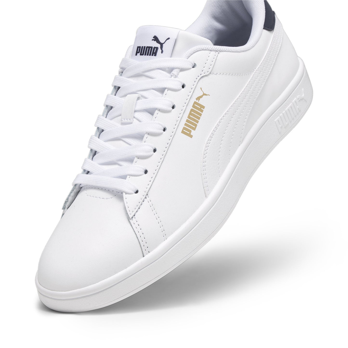 Puma Smash 3.0 L White Navy Gold