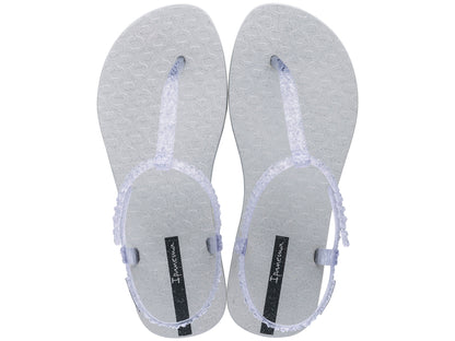 Ipanema Class Glitz Sandal Fem Grey Silver