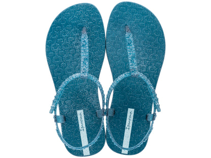 Ipanema Class Glitz Sandal Fem Blue Glitter Blue