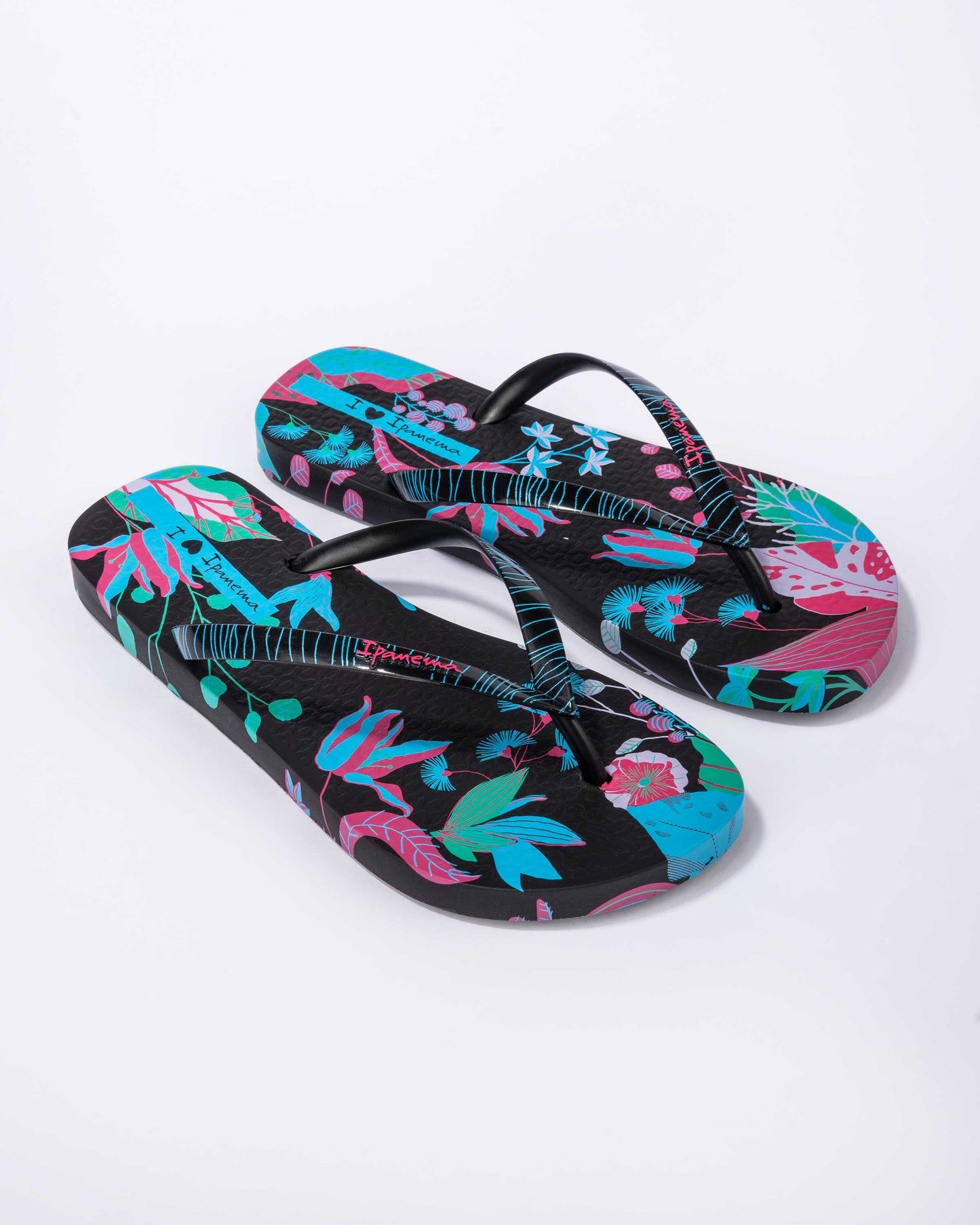 Ipanema Flower Bomb Fem Black Blue Pink