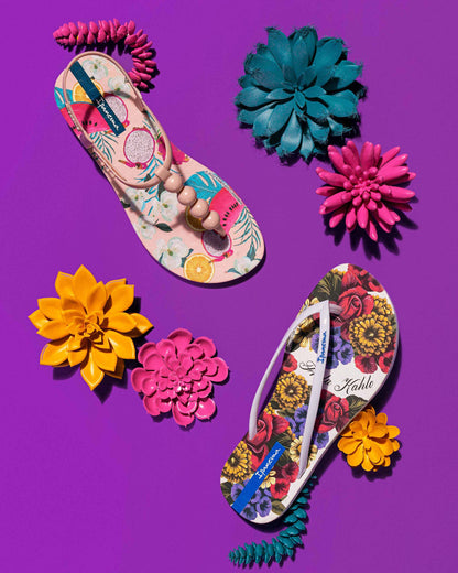 Ipanema Frida Kahlo White Blue Yellow