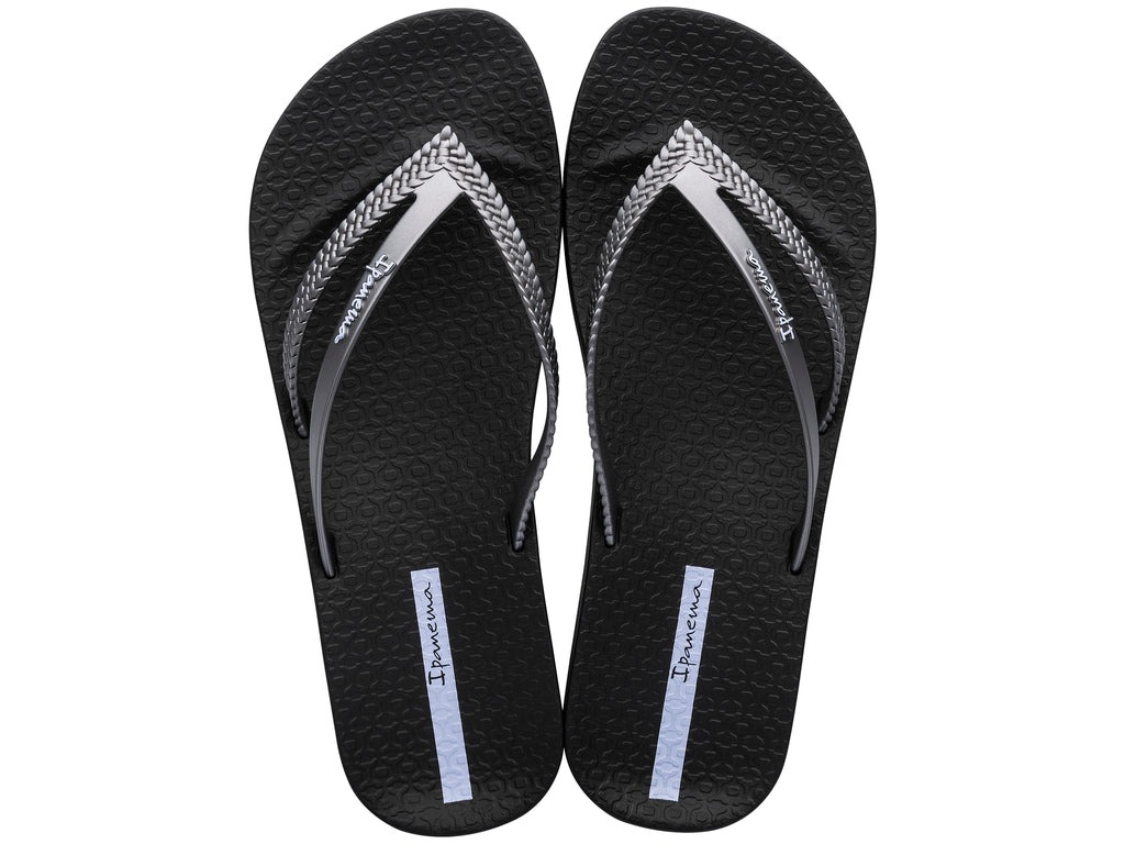 Ipanema Bossa Soft V Fem Black Silver