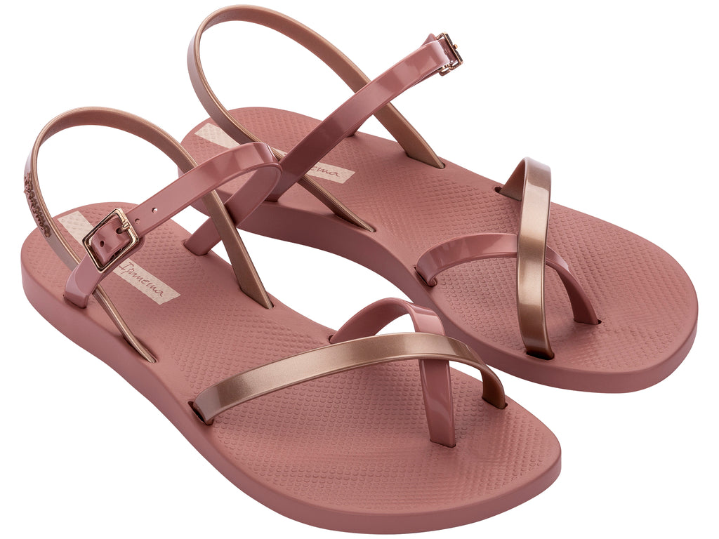 Ipanema Fashion Sand Viii Fem Pink Metallic Pink